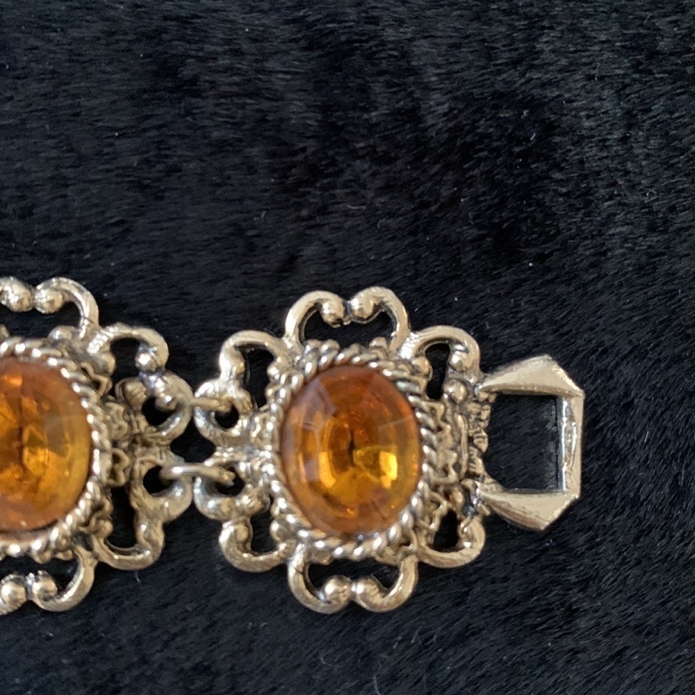 Gorgeous citrine vintage estate bracelet, like new‌‌‌‌‌‌‌‌‌‌‌‌‌‌‌‌‌‌‌‌